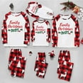 thumbnail image 6 of Mifsaly Christmas Pajamas for Adults Family Matching Xmas Pjs Sets Loose 2 Piece Cute Print Pullover Sleepwear Nightwear Bright and Merry Plaid Sleep Pants 2025 Holiday Festival Homewear, 6 of 7