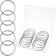 Mr. Pen- Loose Leaf Binder Rings, 3 inch, 10 Pack, Metal Rings, Book Rings, Paper Rings