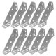 thumbnail image 5 of WHAMVOX 10Ud Soporte Angular Plateado Para Muebles Con Resistencia Y Durabilidad, 5 of 8