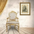 thumbnail image 3 of Barnard, George 25x32 Gold Ornate Wood Framed with Double Matting Museum Art Print Titled - The Elm, 3 of 4