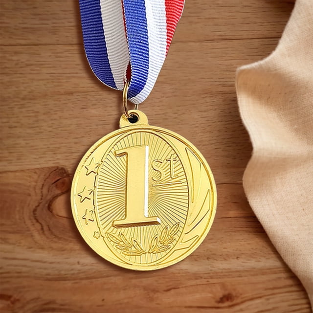 Medallas de premio de 5 cm, recompensas para estudiantes, medallas de ganador de metal para carrera de fiesta de espectáculo de talentos