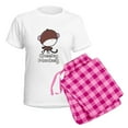 thumbnail image 5 of CafePress - Cheeky Monkey Women's Light Pajamas - Women's Short Sleeve Print T-Shirt and Pants Light Cotton Pajama Set, 5 of 7