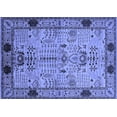 thumbnail image 1 of Ahgly Company Indoor Rectangle Oriental Blue Traditional Area Rugs, 6' x 9', 1 of 4
