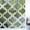 Green, variant on Blue Morocco Window Privacy Film Stain Glass,Reusable Decorative Rainbow Window Film,Vintage Graffiti Paint Art Boho Dappled Static Cling Sun Blocking Stickers Decals Covers 17.7" x 39.3" (2pcs)
