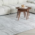 thumbnail image 3 of Rug Branch Casa Coastal Abstract Indoor Area Rug, Grey  - 4'x6', 3 of 7