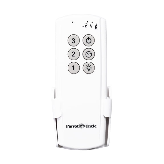 Parrot Uncle 3-Speed Handheld Remote Control and Receiver with Wall Holder