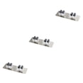 thumbnail image 2 of Ounissouiy De Pared Mopa Organizador Cepillo Escoba Percha Almacenaje Estante Cocina Tool Negro 7*20cm 3piezas, 2 of 6