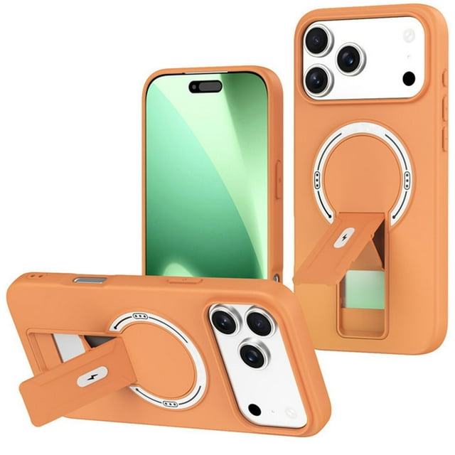 Étui pour IPhone 17 Pro Max/17 Pro/17 Air/17, Étui Magnétique avec Support de Charge Sans Fil Résistant aux Rayures