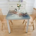 thumbnail image 3 of HAOXIT Eucalyptus Leaf Table Cover for Home Kitchen Dining Table 60''x60'', 3 of 7