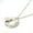 Silver, variant on I Love You More - 3D Heart Stamped Charm 18 Inch Necklace for Woman Sweet Reminder Gift Special Occasion