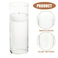 thumbnail image 4 of 6 Pcs Floating Candle Vase Tall Votive Holders Glass Container Dining Table High Borosilicate, 4 of 6