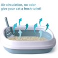 Kitty Litter Box, Open Cat Litter Boxes AntiSplashing Cats Litters
