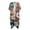 Mandala, variant on HELLHERO Lightweight Bathing Suit Cover Up for Summer Polyester Comfortable Women's Kimono Swimwear and Shawl Abstract Camo
