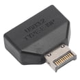 thumbnail image 1 of Cabecera De Placa Base Tipo E A USB De 19 Pines, Cabecera De Panel Frontal USB 3.2 Tipo E De 10 Gbps Estable Para Evitar Interferencias Placas De Circuito Multicapa Para Equipos, 1 of 7