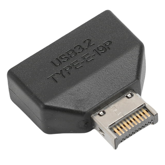 Cabecera De Placa Base Tipo E A USB De 19 Pines, Cabecera De Panel Frontal USB 3.2 Tipo E De 10 Gbps Estable Para Evitar Interferencias Placas De Circuito Multicapa Para Equipos