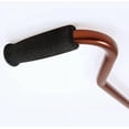 thumbnail image 4 of Cane Replacement Hand Grip, Traditional Cane Easy Slide on Cane Handle Grip, Black Foam Offset Canes Foam Hand Support - Pack of 4, 4 of 7