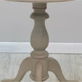 thumbnail image 2 of Carolina Classic Leeann Pedestal Accent Table in Weather Gray, 2 of 3