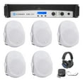 thumbnail image 1 of Crown CDi1000 70V Commercial Amplifier+5) Peavey White Background Music Speakers, 1 of 22