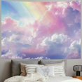 thumbnail image 2 of Shiartex Pink Cloud Wall Tapestry for Girls Bedroom Aesthetic Decor, Abstract Colorful Sky Clouds Natural Landscape Tapestry Wall Art Hanging for College Dorm Home Girly Party Backdrops 40x60inch, 2 of 6