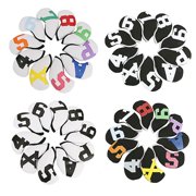 10Pcs Golf Club Iron Head Covers Protector Putter Headcover Set Neoprene