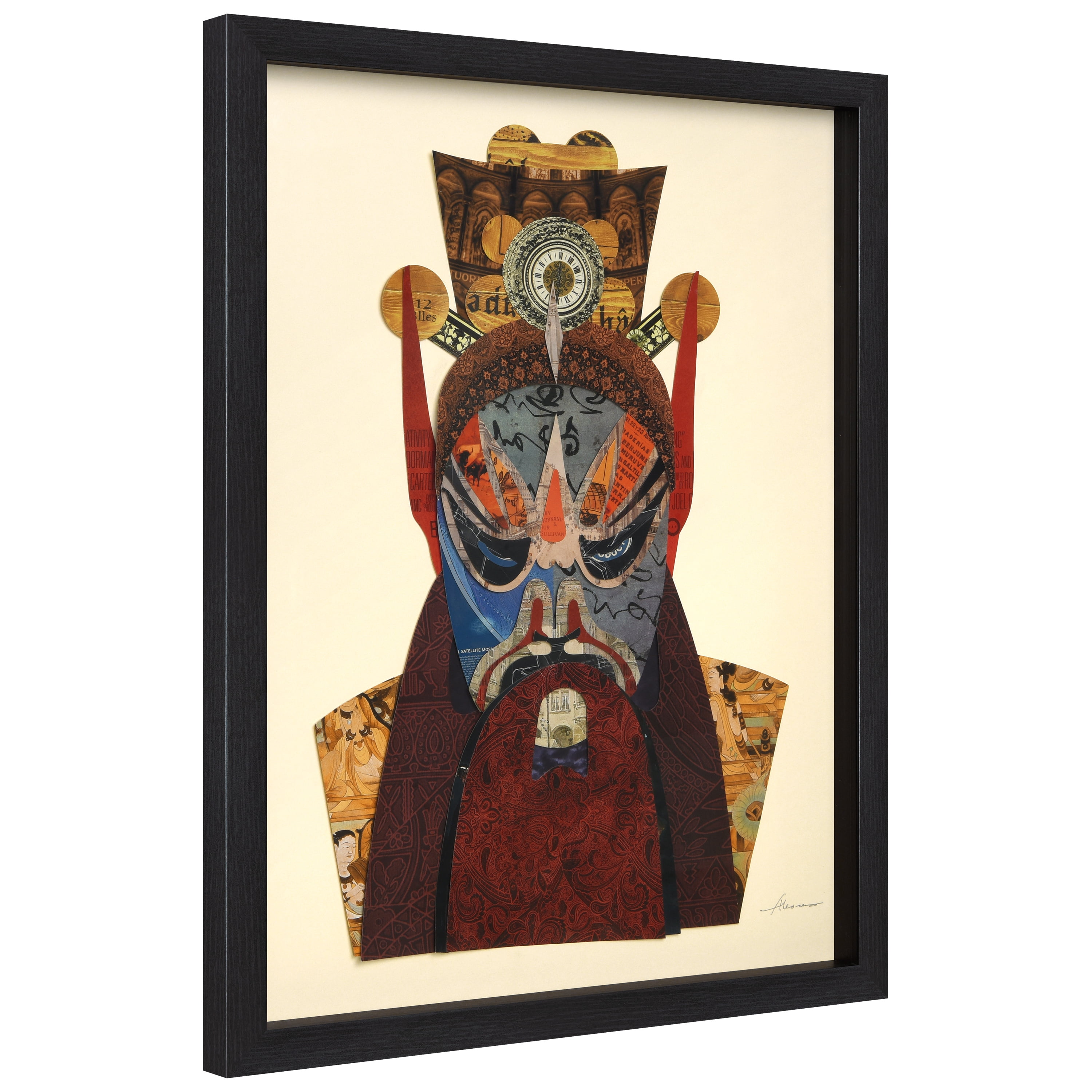 Empire Art Direct Wind Up 78 in. Alex Zeng's Dimensional Framed Art