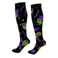thumbnail image 5 of BWASD Socks for Women Men Soft Warm Thermal Knitted Mid Tube Sock Funny Novelty Multicolorful Pattern Fashion Accessories for Gift Black, 5 of 5