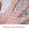 thumbnail image 6 of Lobster Mesh Fishing Net Prawn Crab Cage Folding Trap Net Foldable Metal Wire Fish Shrimp Basket, 6 of 10