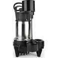 thumbnail image 1 of 0.75 HP 4080 GPH Stainless Steel Vertical Float Switch Bottom Submersible Sump Pump, 1 of 1