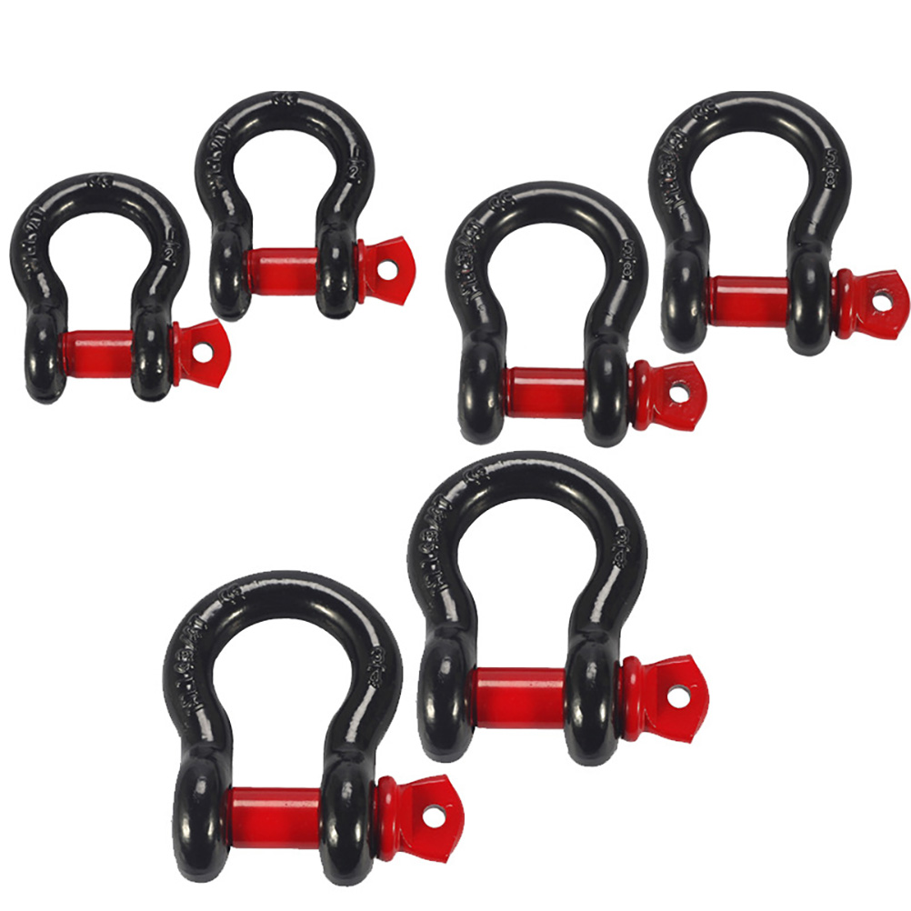 Guiyong U Type Shackles Towing Chain Hook Heavy Duty 2T Steel Trailer ...