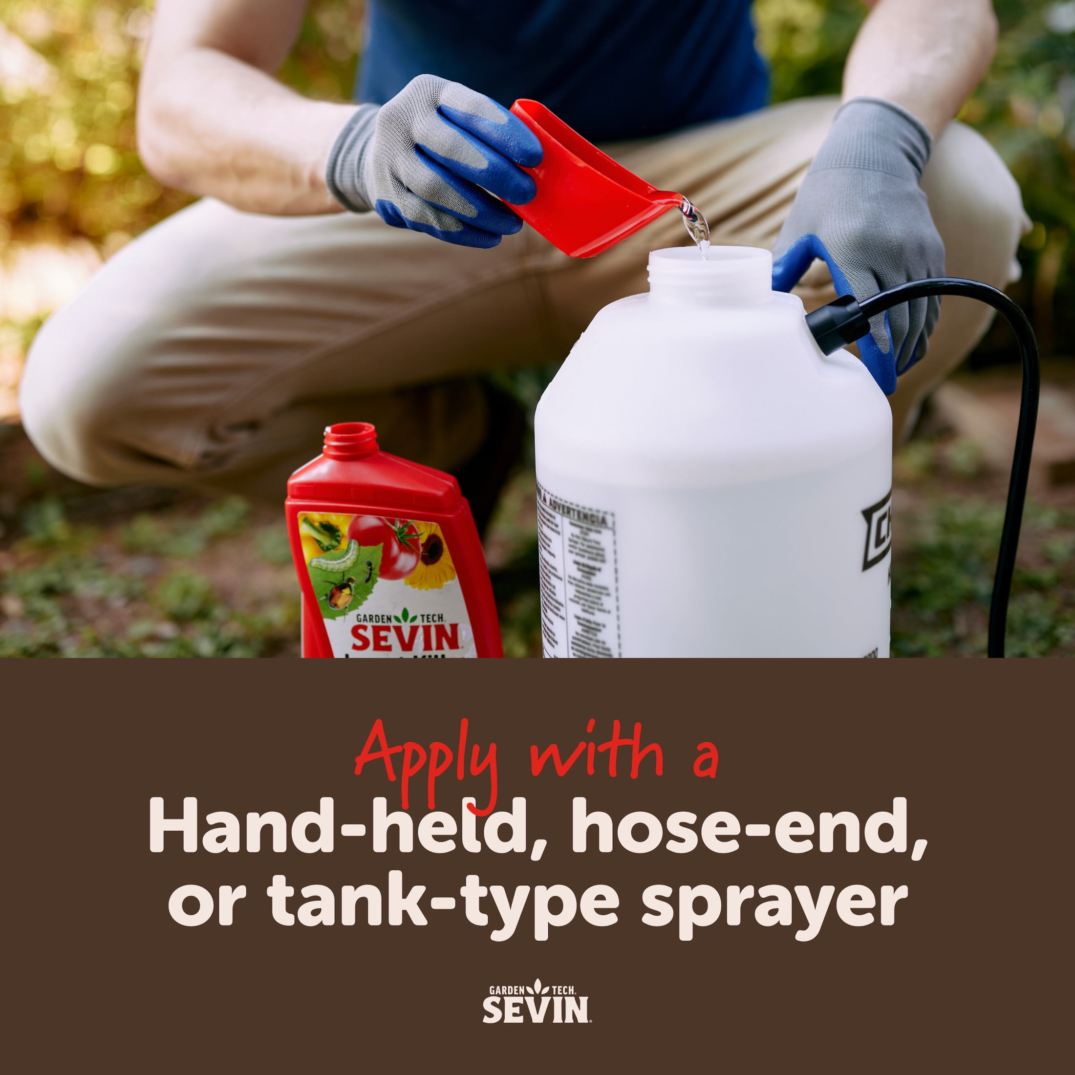 Sevin Insect Killer Concentrate, for Gardens and Flowers, 32 oz.