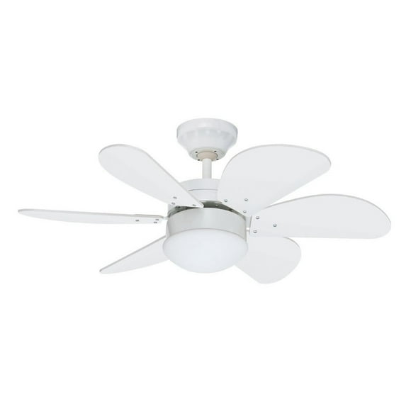 Ventilador de Techo Hunter Sprint Blanco con luz 30 Pulgadas