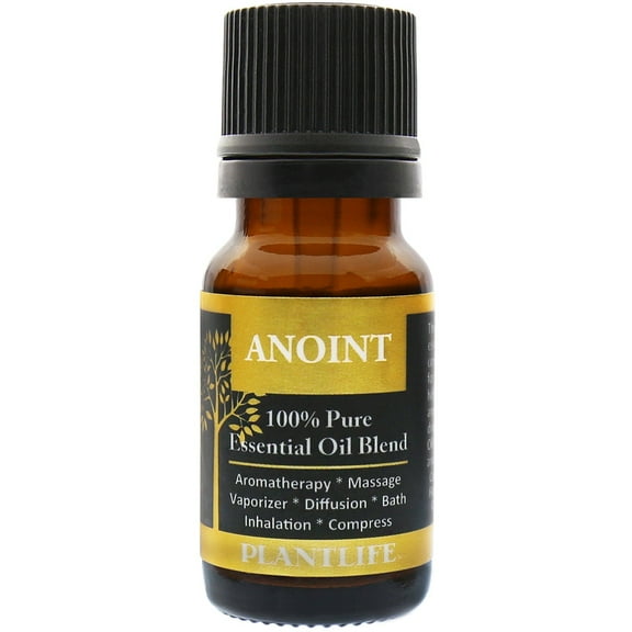 Plantlife Anoint Aromatherapy Essential Oil Blend - Straight from The Plant 100% Pure Therapeutic Grade - No Additives or Fillers - Made in California 10 ml