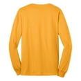 thumbnail image 6 of Mens Long Sleeve Core Blend Cotton/Polyester Tee Gold Large, 6 of 6