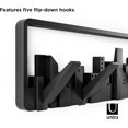 thumbnail image 4 of WWS-Skyline Wall-Mount Multi-Hook, Black, 4 of 4