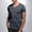 Dark Gray, variant on CIAKGIAF Fashion Mens T Shirts V Neck, with Pockets Athletic Short Sleeved Breathable Short Sleeved T Shirts