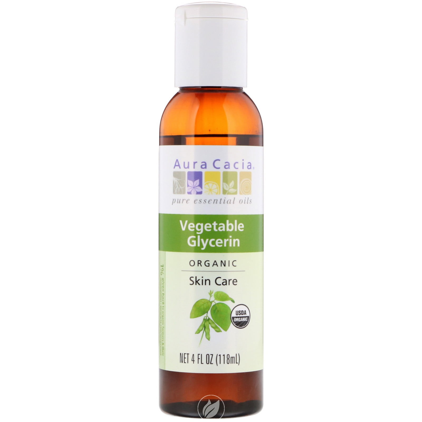 Organic Skin Care Oil Vegetable Glycerin 4 Oz by Aura ...