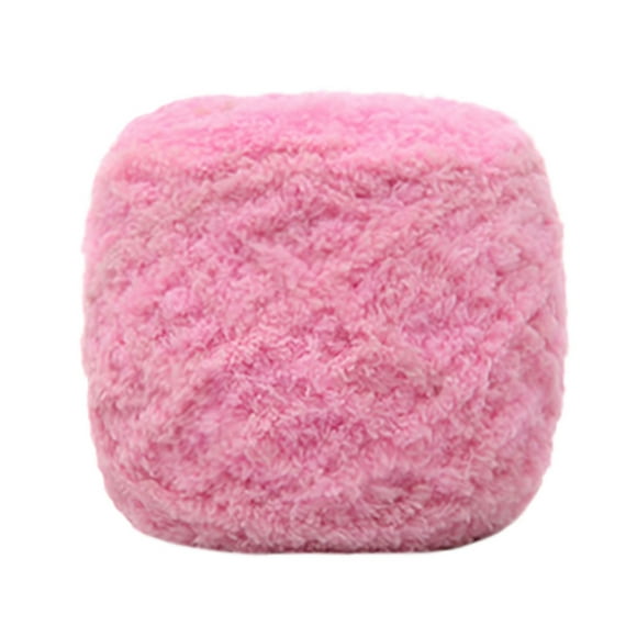 WREESH Soft Coral Velvet Velvet Knitting Yarn DIY Shawl Scarf Crochet Thread