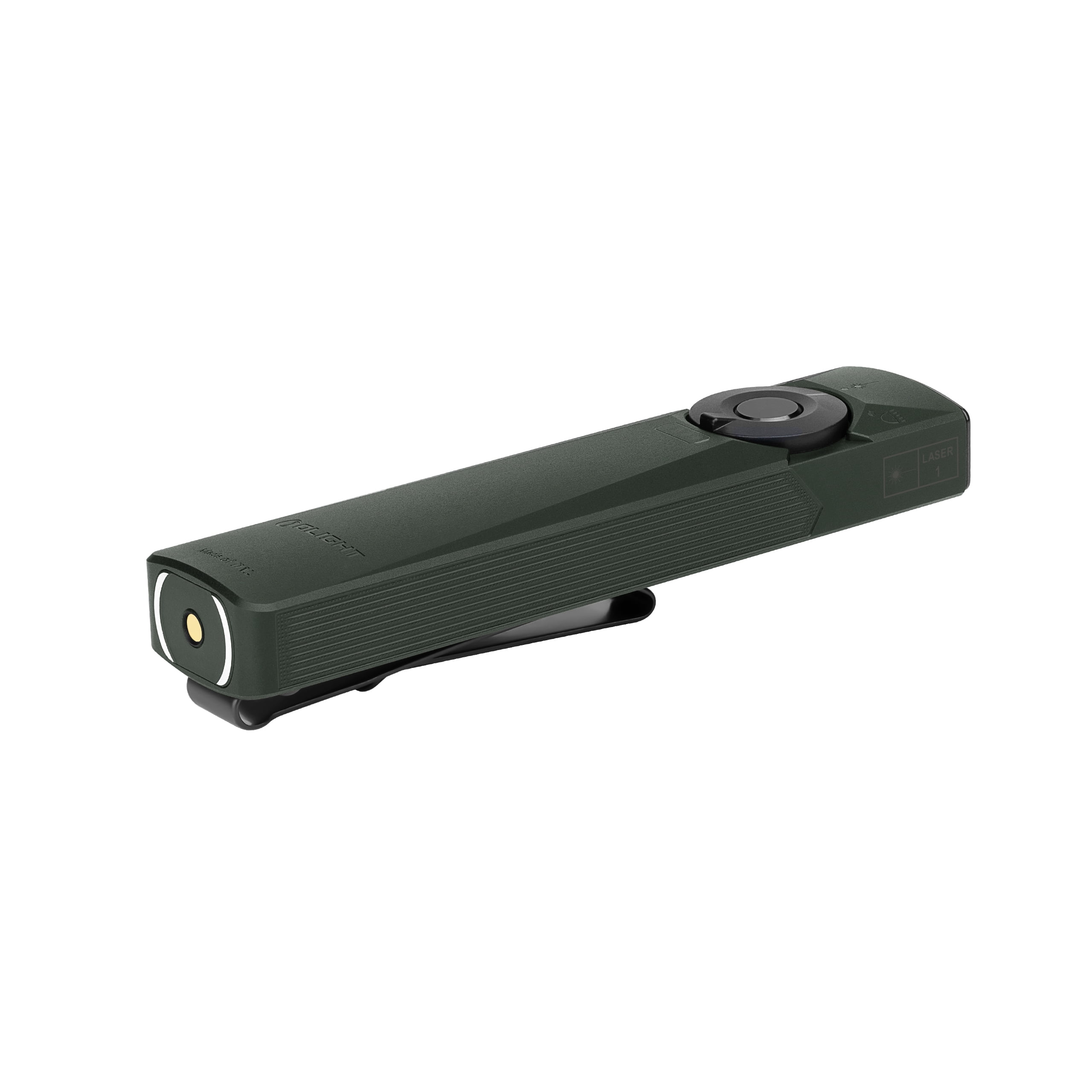 Olight Arkfeld Ultra Olive Grey 3-in-1 CW EDC Flashlight, O-Aluminum, 1400 Lumen