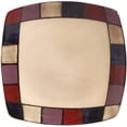 thumbnail image 3 of Gibson Elite Soho Salon Carré 16 Pièces Mosaïque Réactif Service de Vaisselle de 4, Grès, Multicolore, 3 of 4