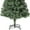 Deep Green(no Light), variant on 6 FT Unlit Artificial Christmas Tree, Luxuriant Verdant Realistic Xmas Tree with 350 PVC Branch Tips & Folding Metal Stand, Unlit Pine Tree for Party