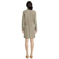 thumbnail image 3 of beachlunchlounge Women’s Utility Dress with Long Sleeves, Sizes XS-XXL, 3 of 5