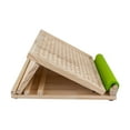 thumbnail image 3 of Tabla inclinada de madera maciza, tabla inclinada de madera antideslizante, cuña de ejercicio ajustable, 3 of 9