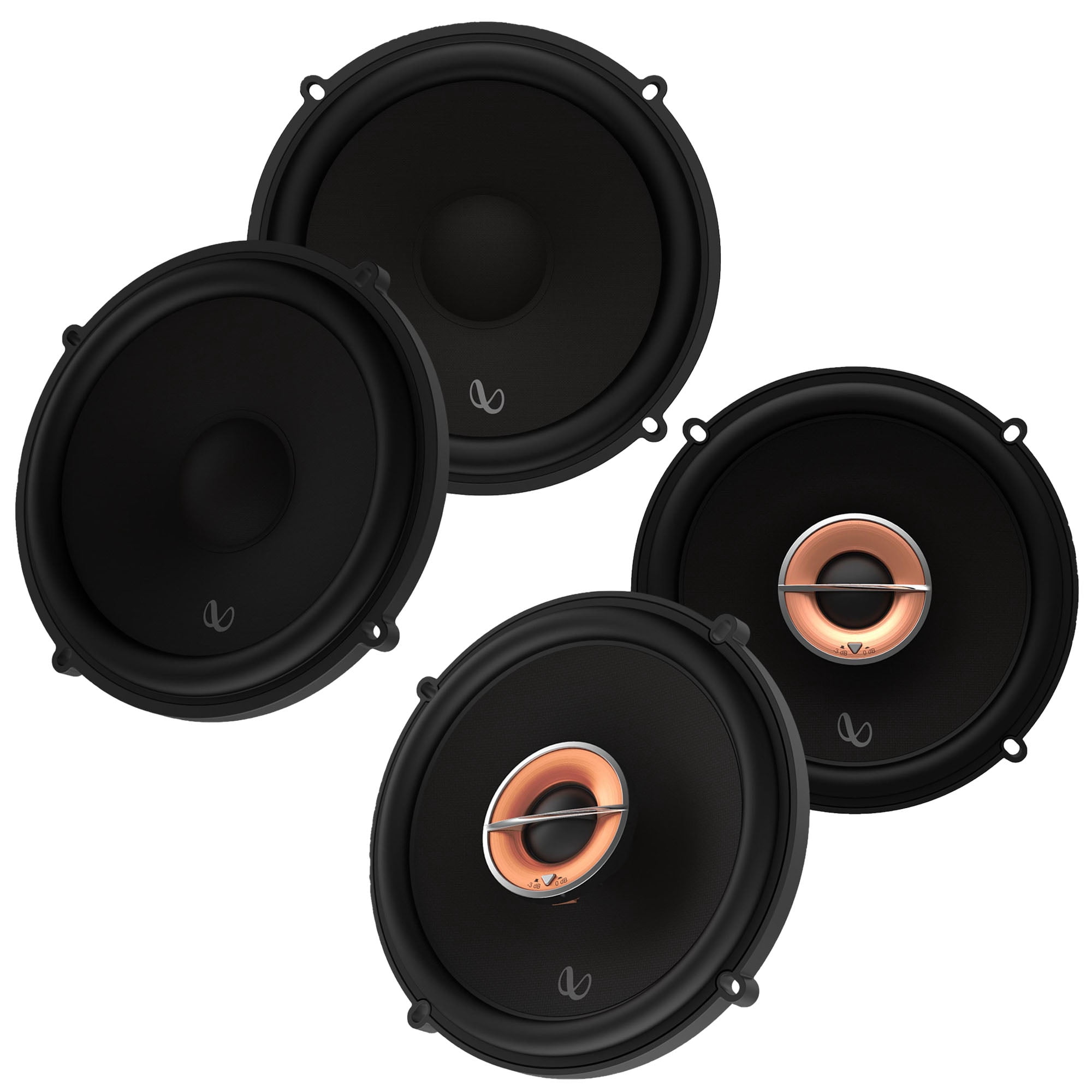 255 Watt Coaxial Speakers Infinity Kappa 63XF 6.5-Inch Coaxial Car - Foto 7