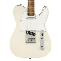 Squier Affinity Series Telecaster Electric Guitar, Laurel Fingerboard, Olympic White