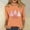 Orange, variant on asdoklhq Christmas Turtleneck Sweater Women's Christmas Printed Round Neck 3/4 Sleeve T-shirt Loose Top Long Sleeve Round Neck Top/Shirt Coffee S