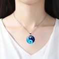 thumbnail image 2 of Collier Pendentif Tai-Chi Bleu Collier d'Amitié Chaîne de Cou Tai-Chi, 2 of 5