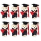 thumbnail image 1 of 8 Pcs Bulk Plush Toys Graduation Bouquet Bear Stuffed Animal Toys Graduation Stuffed Bear, 1 of 5