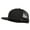 Black, variant on Big Size Premium Flat Bill Trucker Cap - Charcoal Grey XL-3XL
