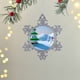 thumbnail image 5 of mfyjkho Adorno Colgante De Metal Con Forma De Copo De Nieve Para Árbol De Navidad, Con Diseño De Sublimación De Calor, Para Decoración Festiva, 12 X 12 X 3 Cm, 1 Unidad., 5 of 6