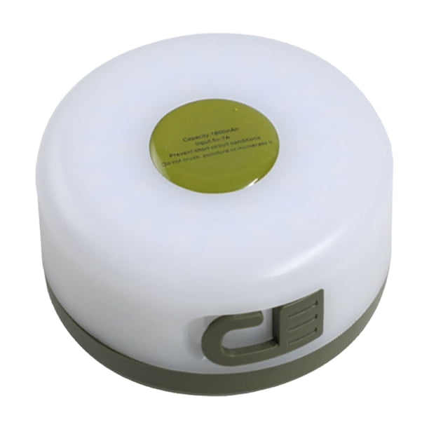 Naiovety Cadena de luces de hadas para acampar al aire libre, resistente al agua y duradera, luz LED recargable para acampar y jardín Estufas de camping Color de carga Blanco